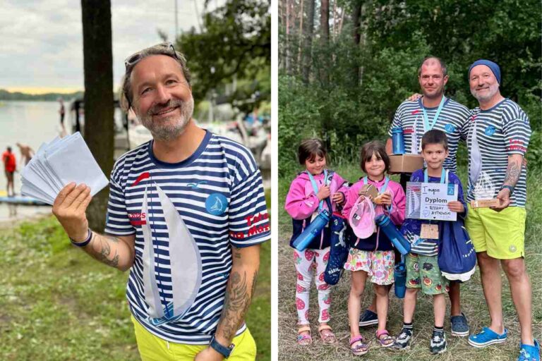 Gra terenowa na Mazurach.